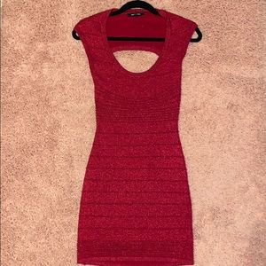 Red glitter dress 💃🏽